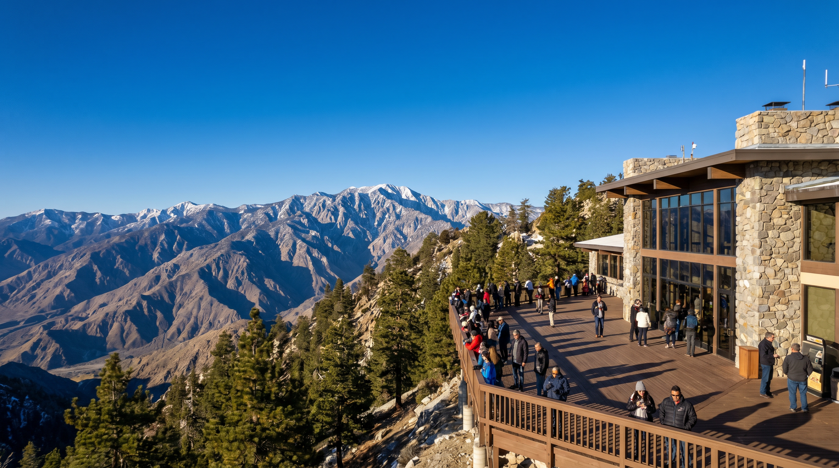 Mountain station views